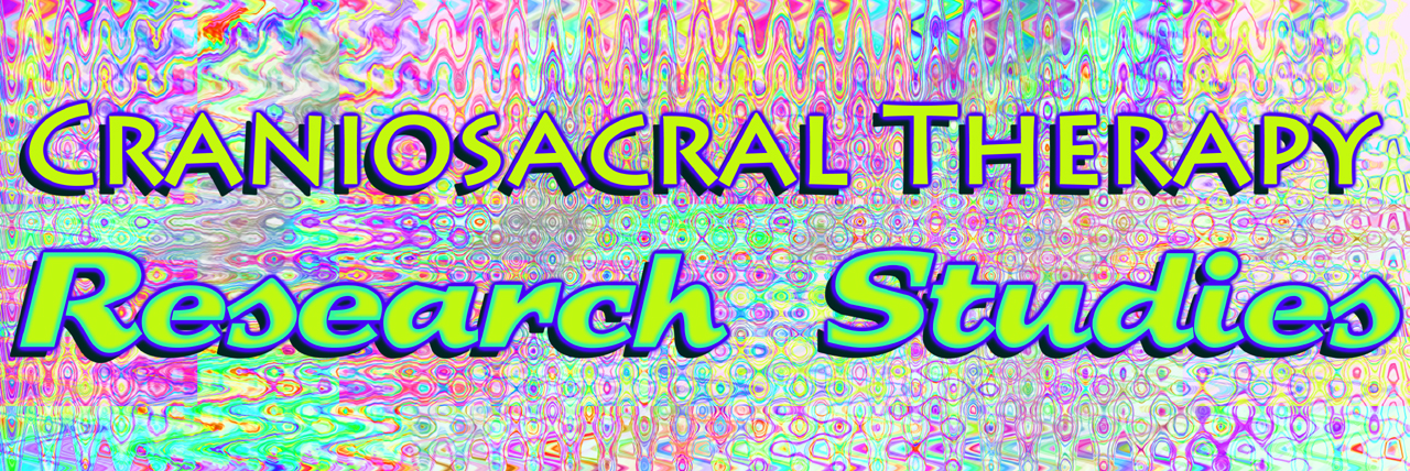 Craniosacral Therapy™ Research Studies